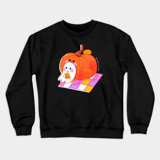 Knitting ghost Crewneck Sweatshirt